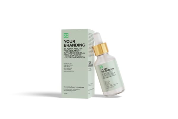 2% Alpha Arbutin Face Serum With Butylresorcinol & Ferulic Acid For Hyperpigmentation2