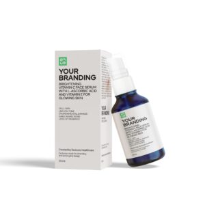 Brightening Vitamin C Face Serum With L-Ascorbic Acid And Vitamin E For Glowing Skin