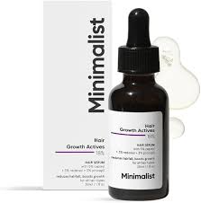 Minimalist Hair Growth Serum With 3% Redensy