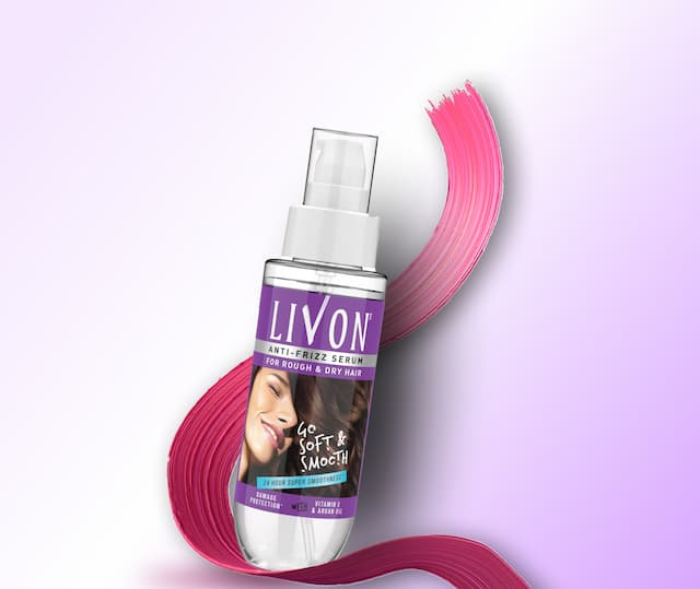 Livon Anti-Frizz Serum For Rough & Dry Hair