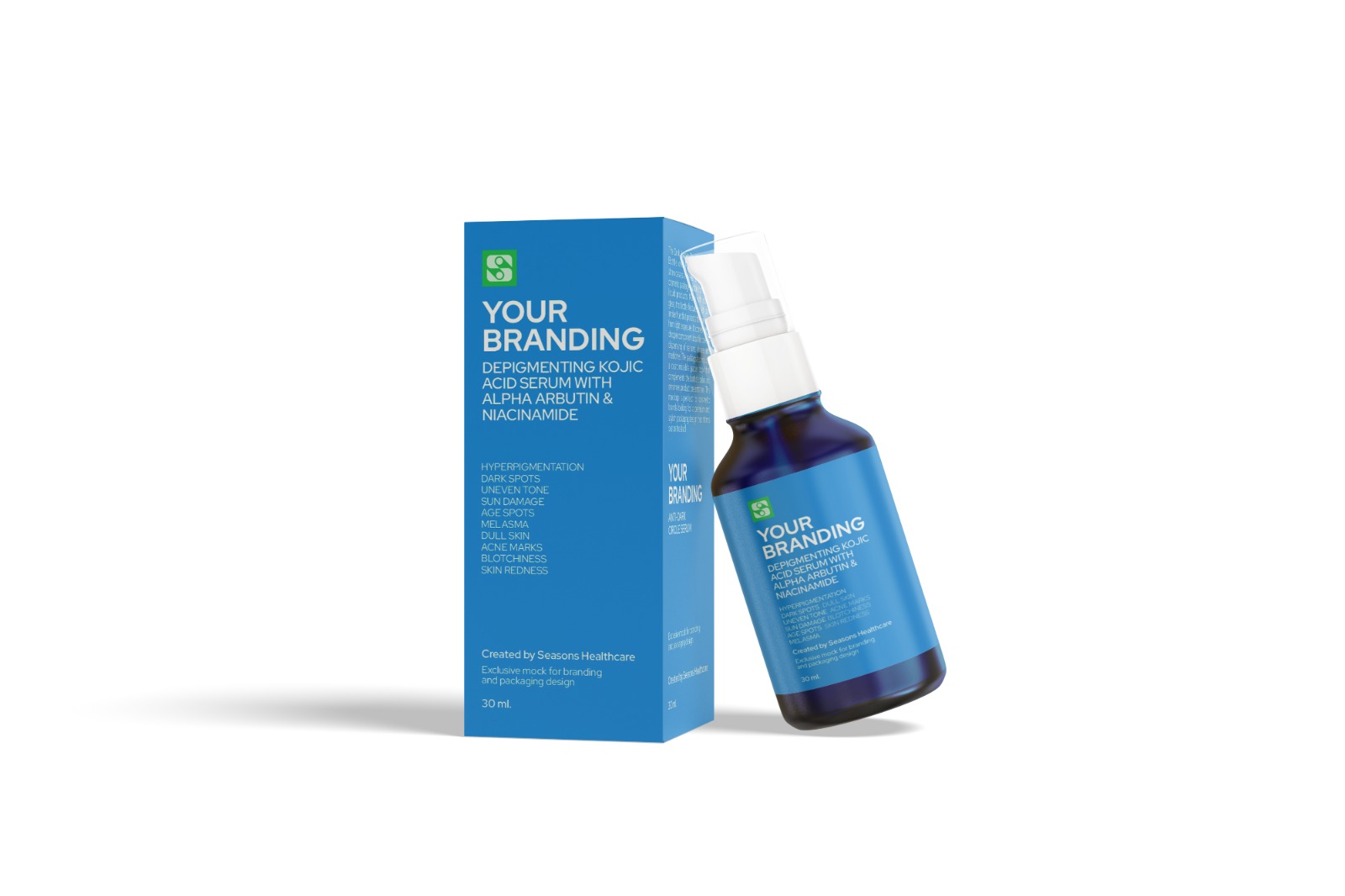 Depigmenting Kojic Acid Serum With Alpha Arbutin & Niacinamide